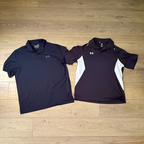UNDER ARMOUR MEN'S POLO BUNDLE SIZE LARGE - Picture 1 of 7
